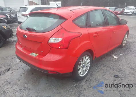 2012 Ford Focus Se z USA, uszkodzony, nr VIN 1FAHP3K2XCL107287